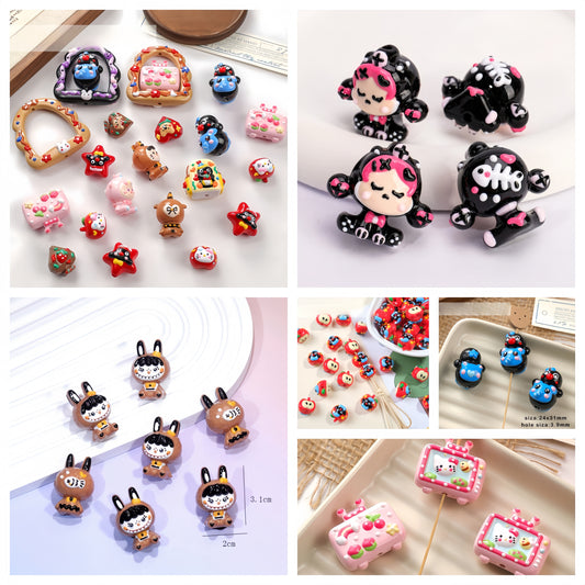 DIY Acrylic Beads Lucky Bags - Open in Live