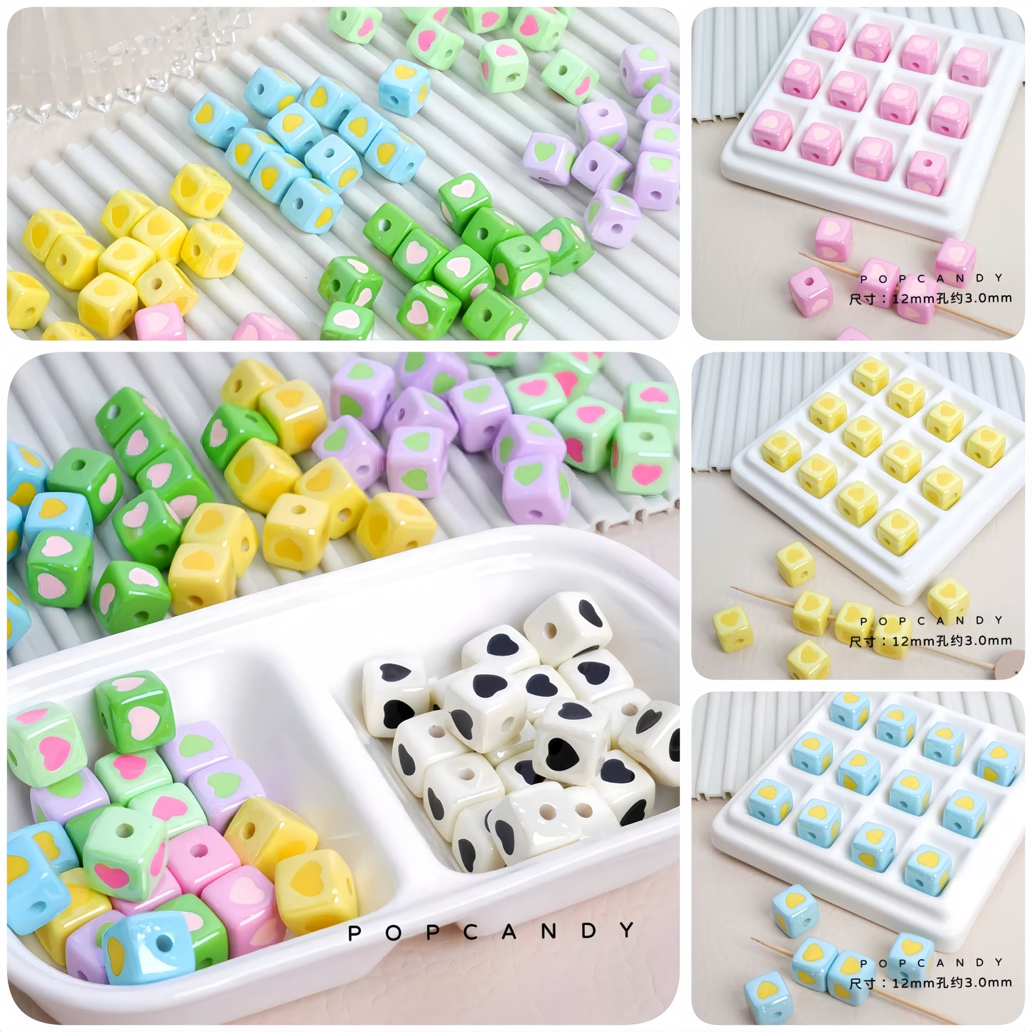 DIY Acrylic Beads Lucky Bags - Open in Live