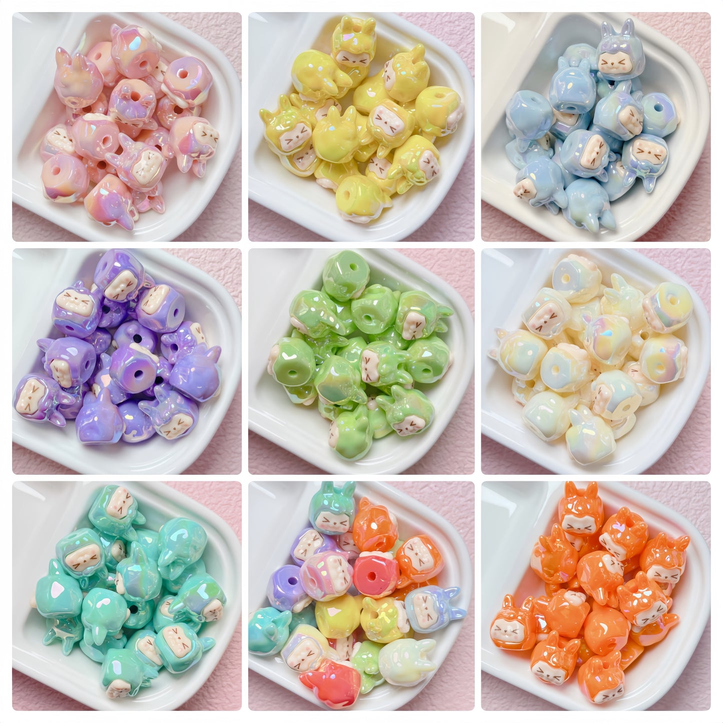 DIY Acrylic Beads Lucky Bags - Open in Live